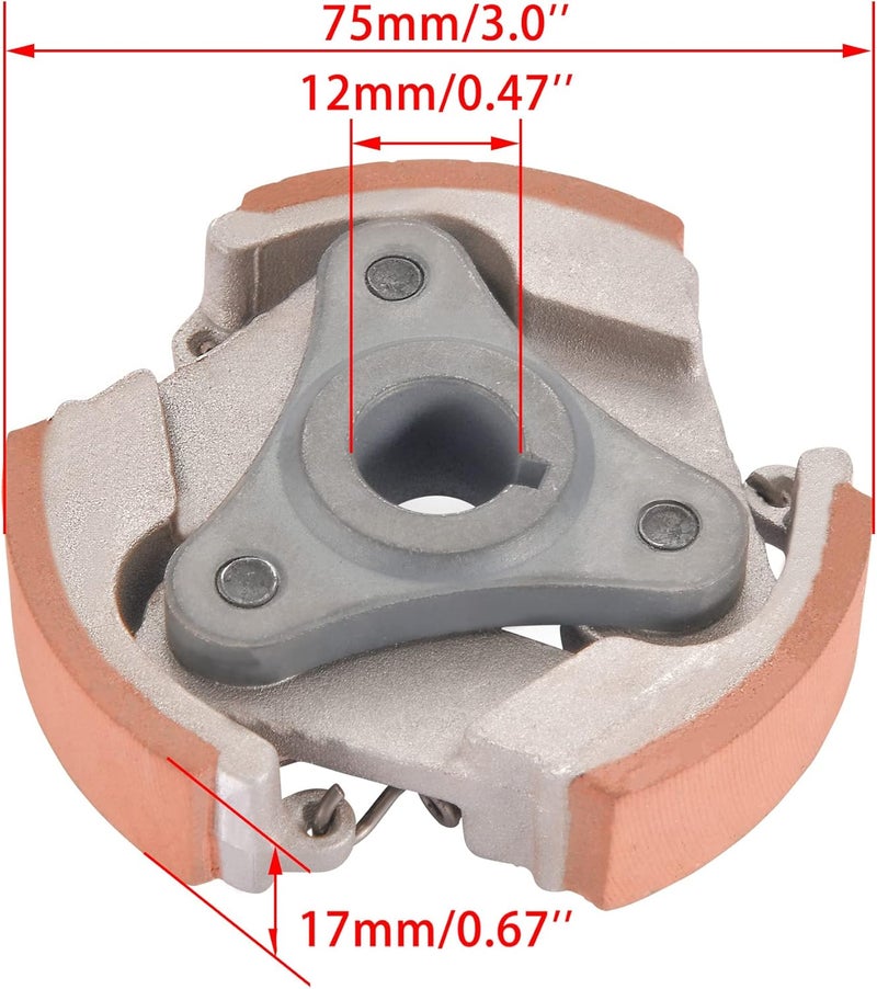 WOOSTAR Heavy Duty Clutch Pad with Springs - Image 2