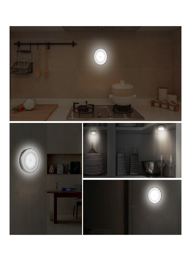 Wish 6-Piece Ultra-Bright LED Magnetic Motion Sensor Wall Night Illumination Lamps - Image 5