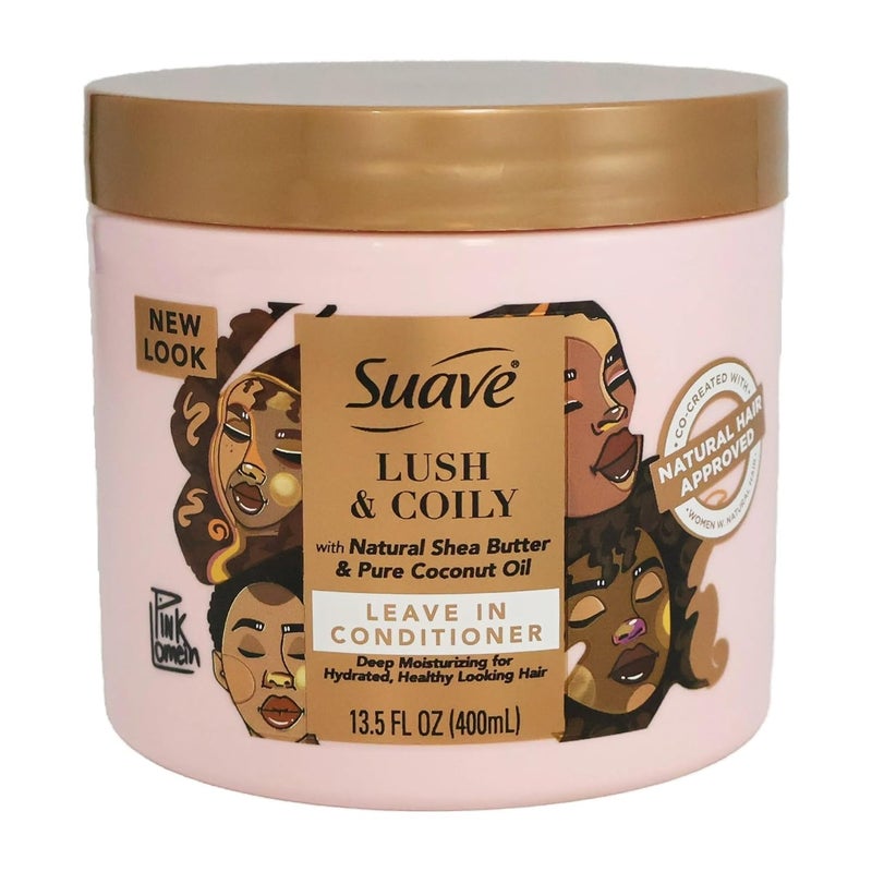 Suave Professionals Natural Shea Butter Coconut Nourish  Strengthen LeaveIn Conditioner 135 fl oz