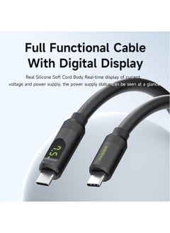Hagibis Hagibis 40Gbps USB4 M.2 NVMe SSD Enclosure With LED Display USB4 Cable for Thunderbolt 4/3 USB 3.2/3.1/3.0 B+M M-Key SSD Case  - Image 4