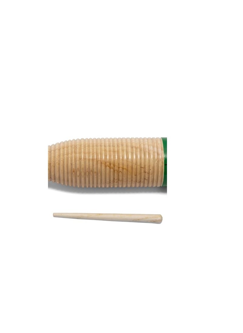 Wooden Fish Shape Guiro Colorful Guiro Percussion Instrument with Sc for Kids and Adults  - Image 2