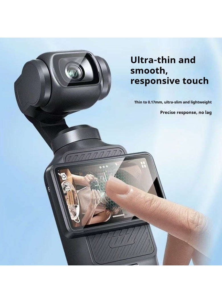DJI OSMO Pocket 3 Tempered Glass Screen Protector, AR Hardness, Full Coverage, Touch Sensitive, Providing Ultimate Protection For Your Camera. - Image 5