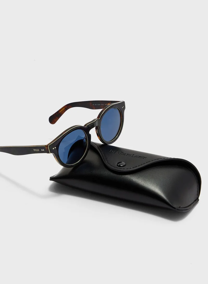 POLO RALPH LAUREN 0Ph4165 Round Sunglasses