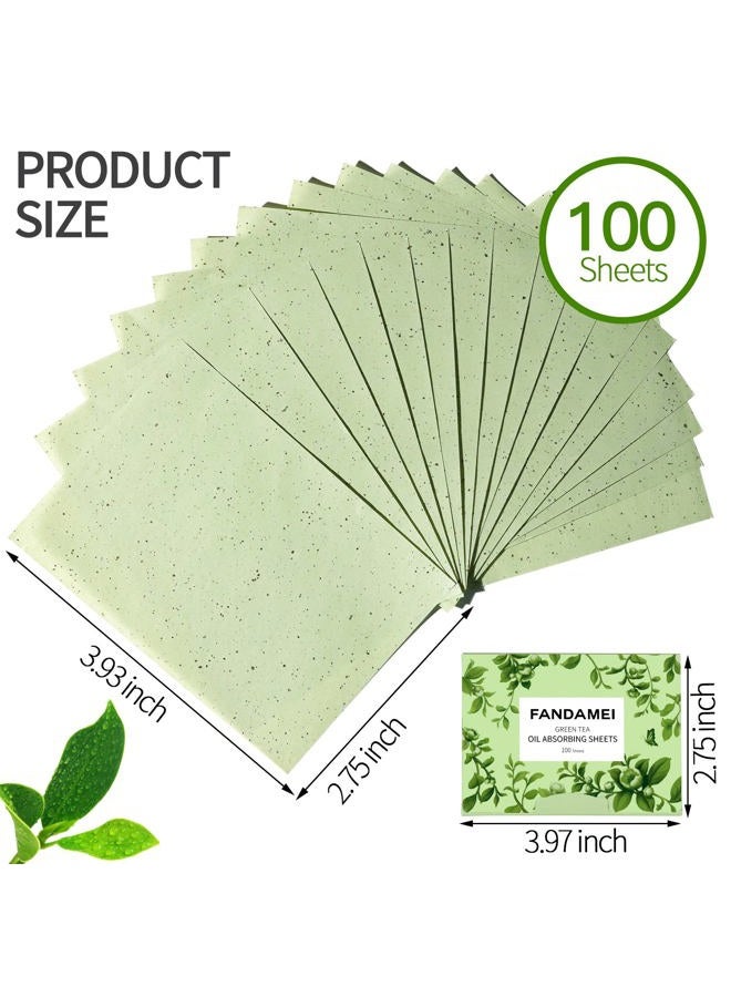FANDAMEI Oil Blotting Sheets For Face, 600 Sheets Oil Blotting Papers For Face, Blotting Paper for Oily Skin, Oil Control Film, Oil Absorbing Sheets For Face, Oil Absorbing Tissues - Image 2