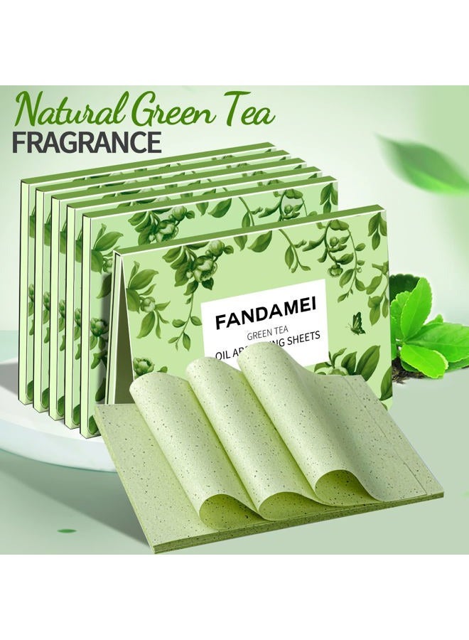FANDAMEI Oil Blotting Sheets For Face, 600 Sheets Oil Blotting Papers For Face, Blotting Paper for Oily Skin, Oil Control Film, Oil Absorbing Sheets For Face, Oil Absorbing Tissues - Image 4