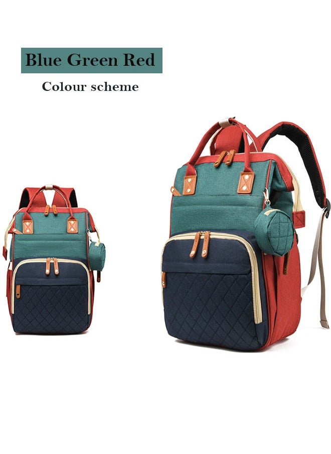 ZCM-HAPPY Diaper Bag Backpack, Multifunction Travel Back Pack Maternity Baby Changing Bags, Large Capacity, Waterproof and Stylish  - Image 2