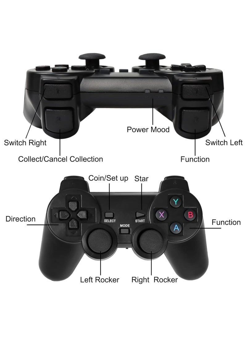 Classic Retro Game Console, Wireless HDMI Output System, Built in 10000+ 2.4G Handheld Classic Video Games, 9 Emulator Consoles - Image 5