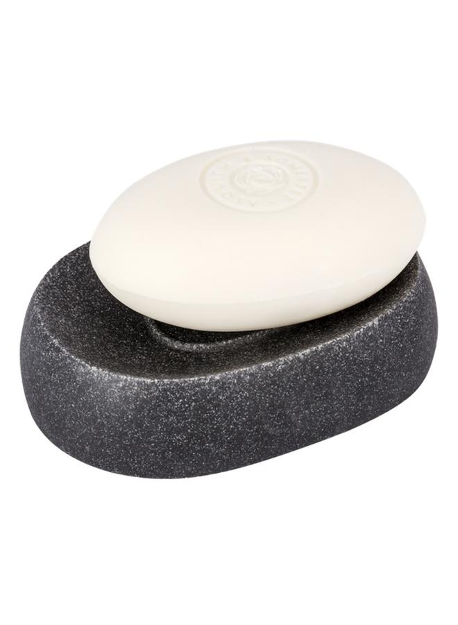 Wenko Puro Polyresin Durable Bathroom Soap Dish Anthracite 22022100 - Image 2