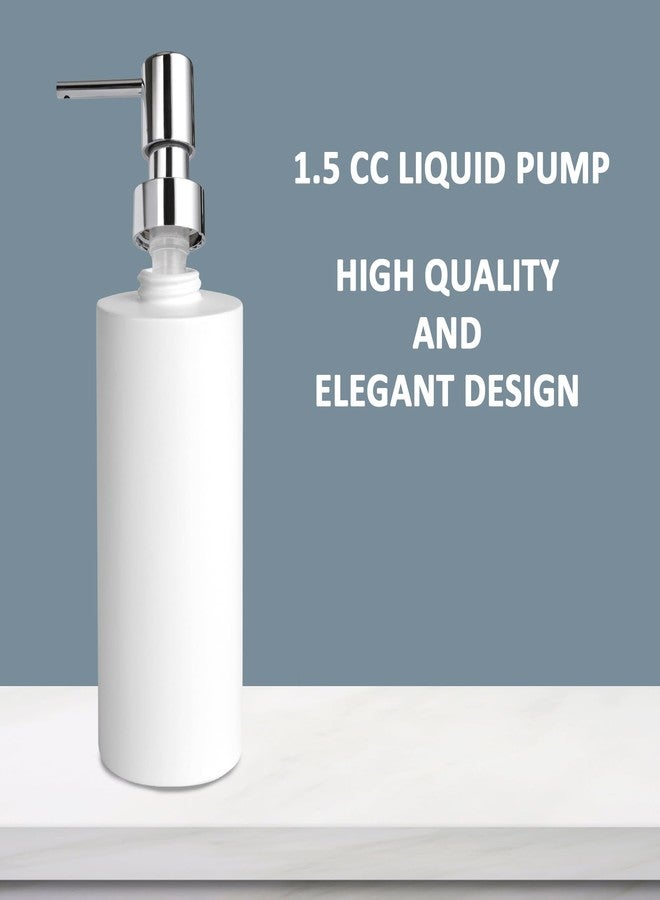 TOOZFO Soap Dispenser with Liquid Pump Hand Lotion Dispenser Ceramic for Shampoo Bathroom Kitchen 11oz - Image 5