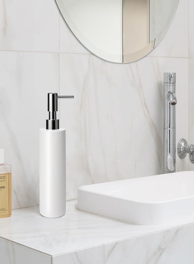 TOOZFO Soap Dispenser with Liquid Pump Hand Lotion Dispenser Ceramic for Shampoo Bathroom Kitchen 11oz - Image 3