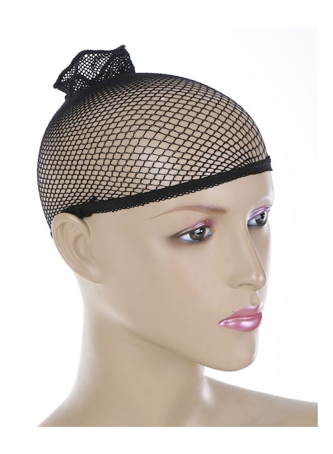 NIBEMINENT Natural Looking Straight Wig Black 0.8meter - Image 2