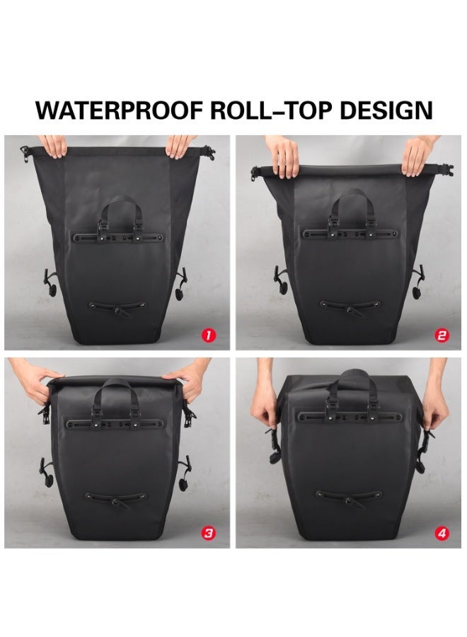 NIBEMINENT Waterproof Cycling Trunk Bag 60 x 32.5 16cm - Image 5