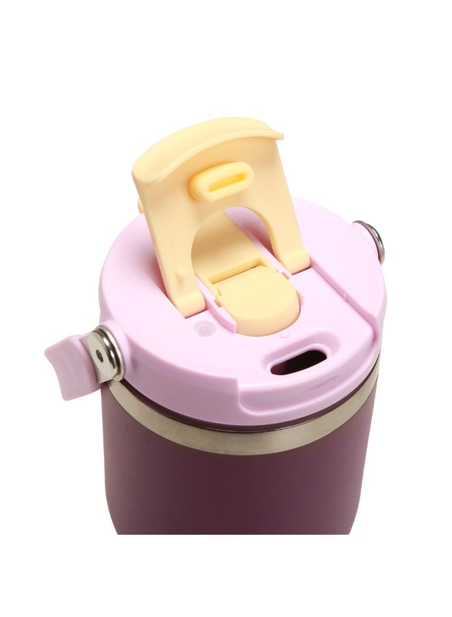 HYDROBREW Bento Lunch Box w/ Steel Water Bottle & Food Jar - Think Big Blush - Image 5