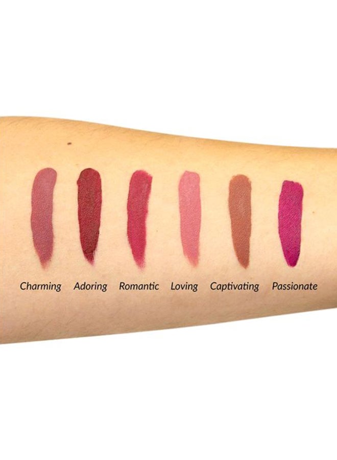 ذي بالم تعرف على مجموعة Matte Hughes Mini Kit 3. مجموعة أحمر الشفاه 6، - Image 2