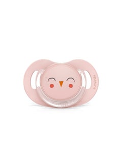 SUAVINEX Suavinex Bonhomia SX PRO Physiological Pacifier, Supports Breastfeeding Babies, Pacifiers for 6-18 Months, Baby Pacifier, Baby Accessories, (Pink)  - Image 1