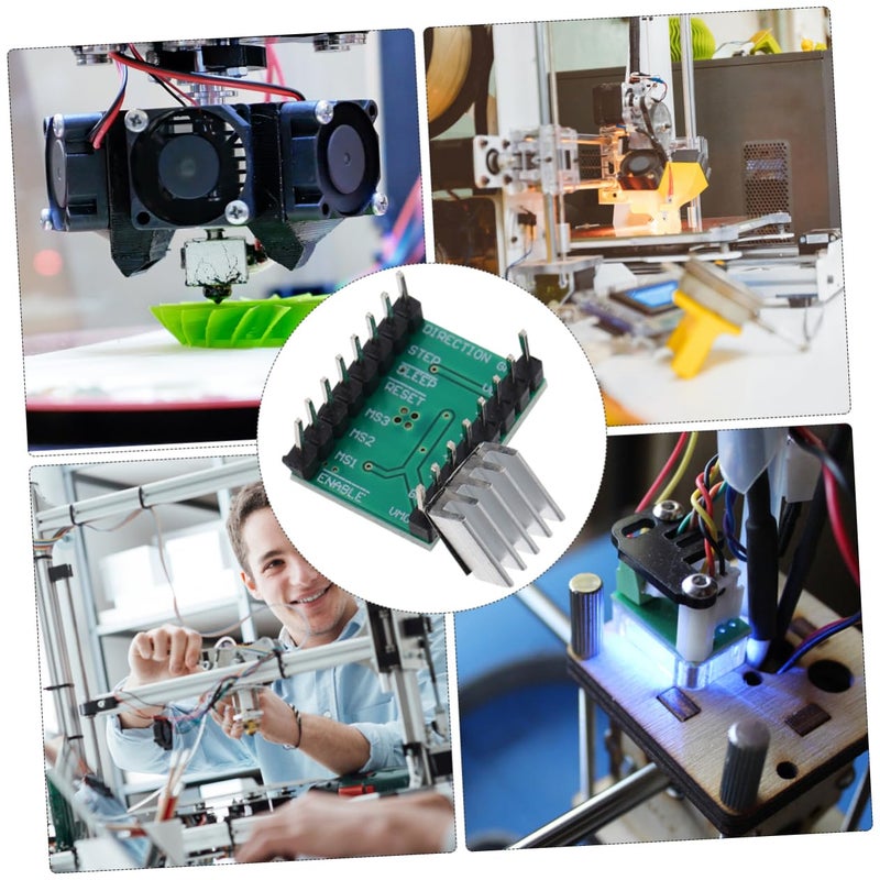 8 قطع وحدة محرك السائر مع غرفة التبريد لتحكم آلة CNC طابعة ثلاثية الأبعاد - Image 4