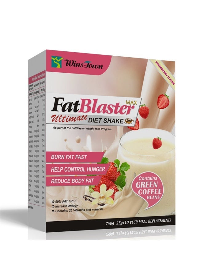 وينز تاون بدائل وجبة التخسيس بالحليب الدهون Diet Shake 250g  - Image 4