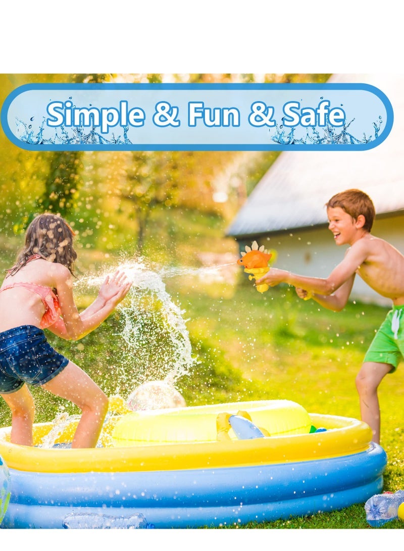 كابتن تيك 5 Pieces Children's Water Guns Small Dinosaur Water Guns Water Guns Soak Summer Swimming Pool Beach Party Toys - Image 5