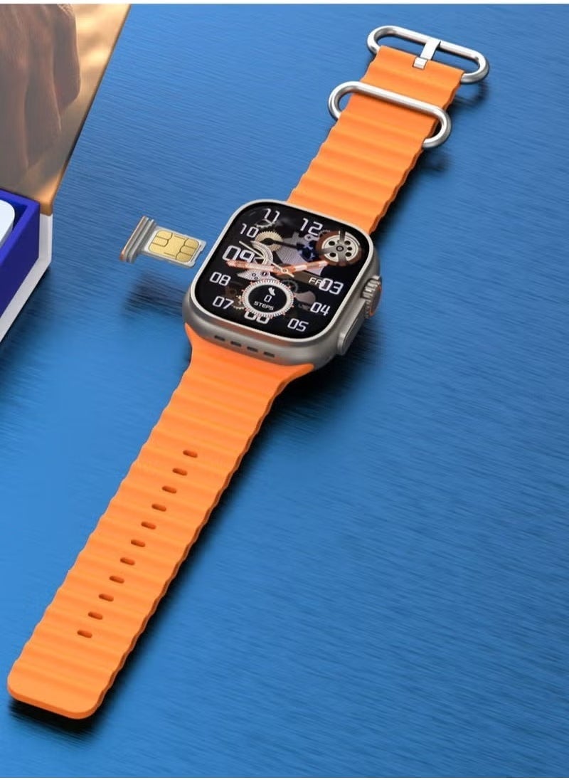 Oteeto TU94 Pro 4G Android Smart Watch – Stylish Smartwatch with SIM Slot, Dual Straps, and Multi-Application Support for Men and Women - Image 1