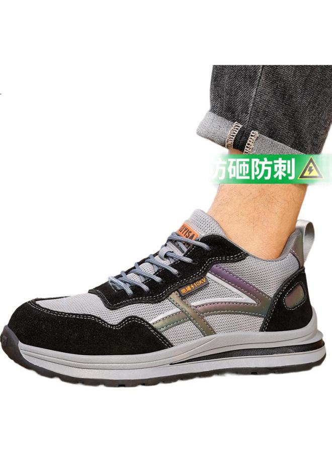 Fumer Men'S Winter Electrician Insulated Safety Shoes 10Kv Plastic Toe Anti-Smashing Anti-Stab Safety Work Shoes 1158Bkv Size 38 - Image 1
