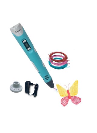 3D Pen with Adapter 3D Pen for Kids 3D Pen with 3 175MM PLA Filaments 10m Each 3D Printing Pen 3D Pen Set with PLA Filament Included Ready to Create Adapter - pzsku/Z435E5CFADD563DC46516Z/45/1745820825/17d8d94c-8a5b-4887-b992-8849942e02b7