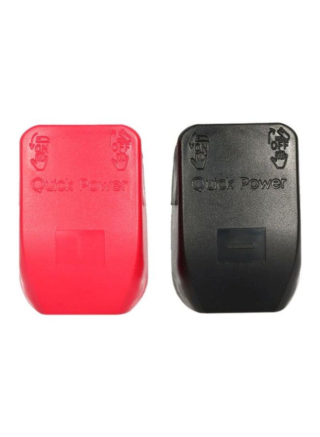 طقم أطراف أقطاب للبطارية سريعة التحرير من قطعتين - Image 1