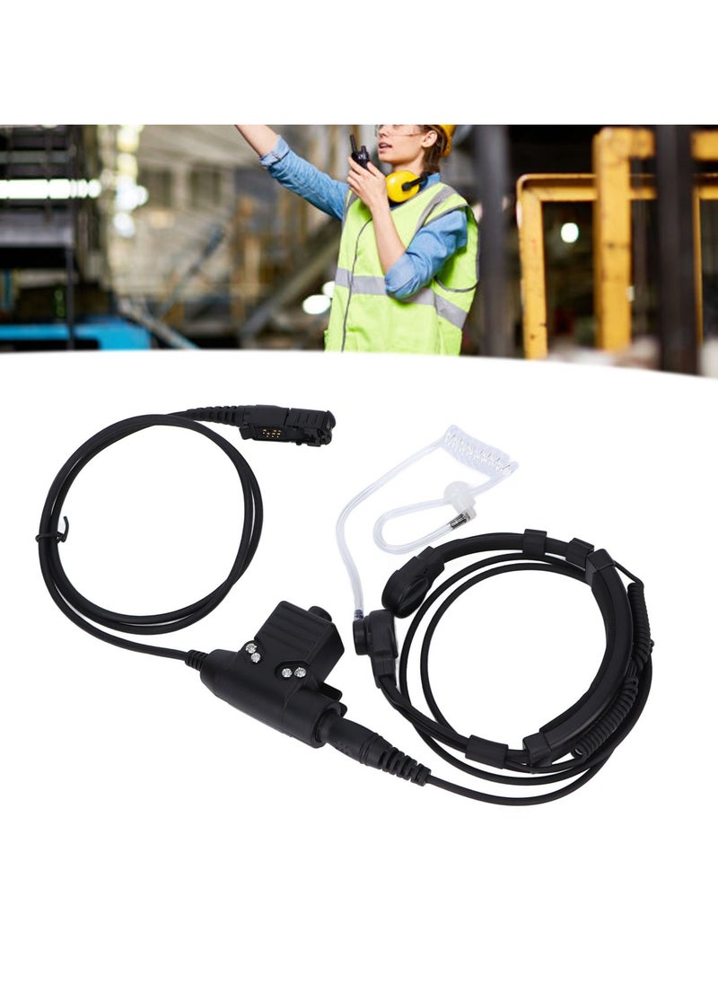 Generic 7.1mm Throat Mic Headset with U94 PTT Compatible for MOTOROLA XiR P6600 P6620 DP2400 MTP3250 DEP550 DP2400 MTP3550  - Image 3