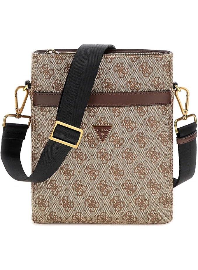 GUESS حقائب يد للرجال من غس فيزولا GU24140 كاكي CRDLA LGO - Image 1