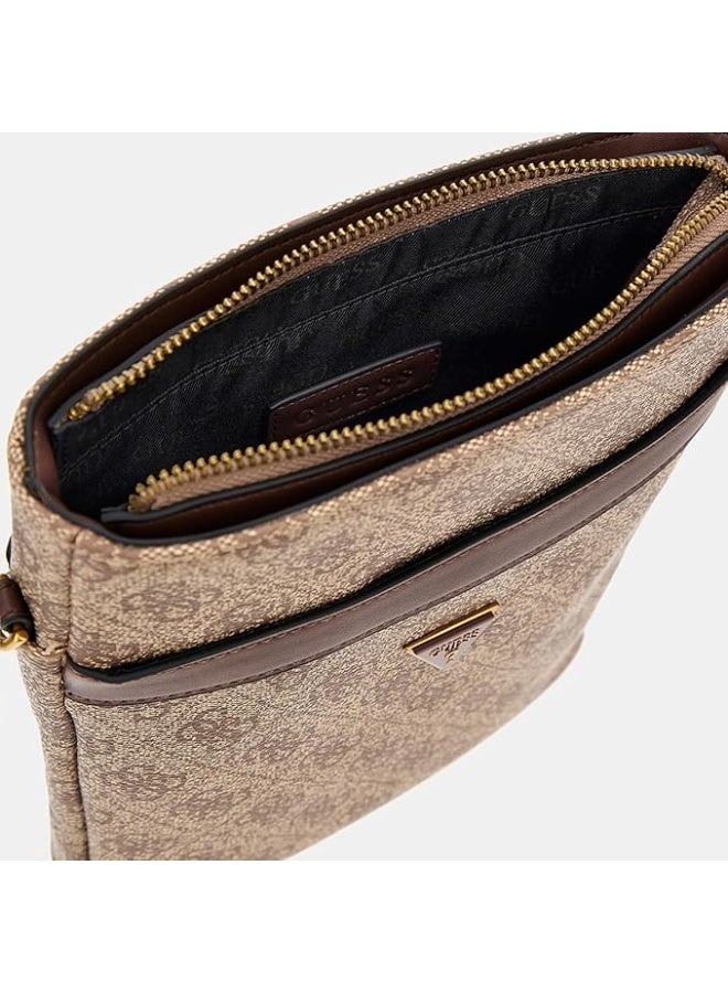 GUESS حقائب يد للرجال من غس فيزولا GU24140 كاكي CRDLA LGO - Image 5