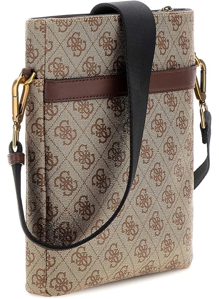 GUESS حقائب يد للرجال من غس فيزولا GU24140 كاكي CRDLA LGO - Image 3