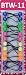 Tara Girls Twinbead Multi Cute Design Ponytail Elastics Selection Medium size BTW11 - Image 2