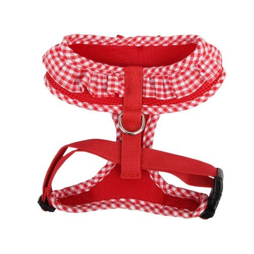 PUPPIA Authentic Puppia Vivien Harness, Red, Medium - Image 2