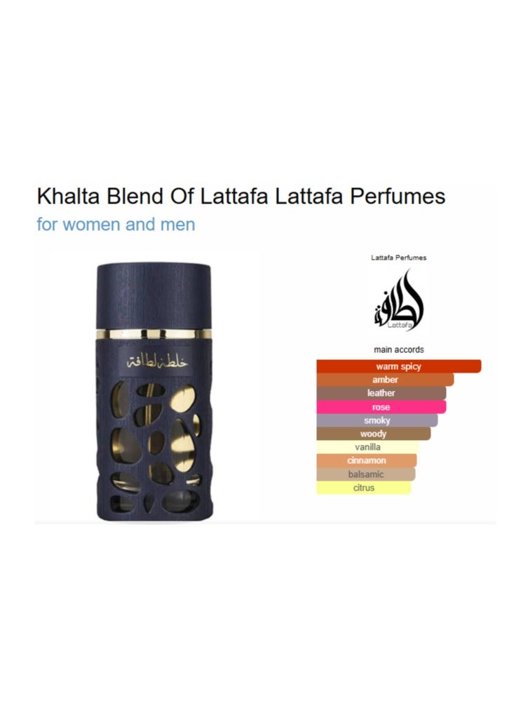 Lattafa Khalta Blend EDP Unisex 100ml - Image 2
