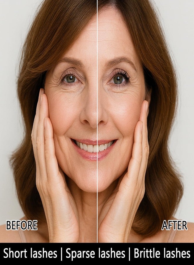 Jutqut Mascara for Older Women 60 Plus, Volumizing & Lengthening Tubing Mascara for Mature Lashes, Smudge-Proof, Long-Wear, Hypoallergenic Black Mascara, Easy to Remove - Image 2