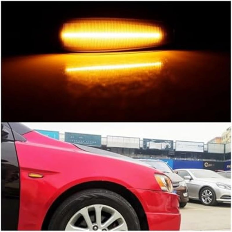 Yurefax Side Mirror Indicator Lights for Mitsubishi - Image 2