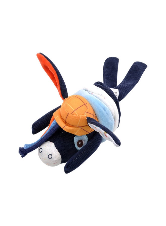 Baby Animal Shock Car Hanging Toy Baby Stroller Bell Plush Bed Hanging Soothing Doll-Color:D909A Fox - Image 4