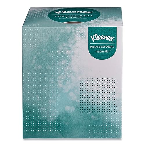 Kimberly-Clark Kleenex 21272BX Naturals Facial Tissue, 2-Ply, White, 95 Sheets (1 Box) - Image 5