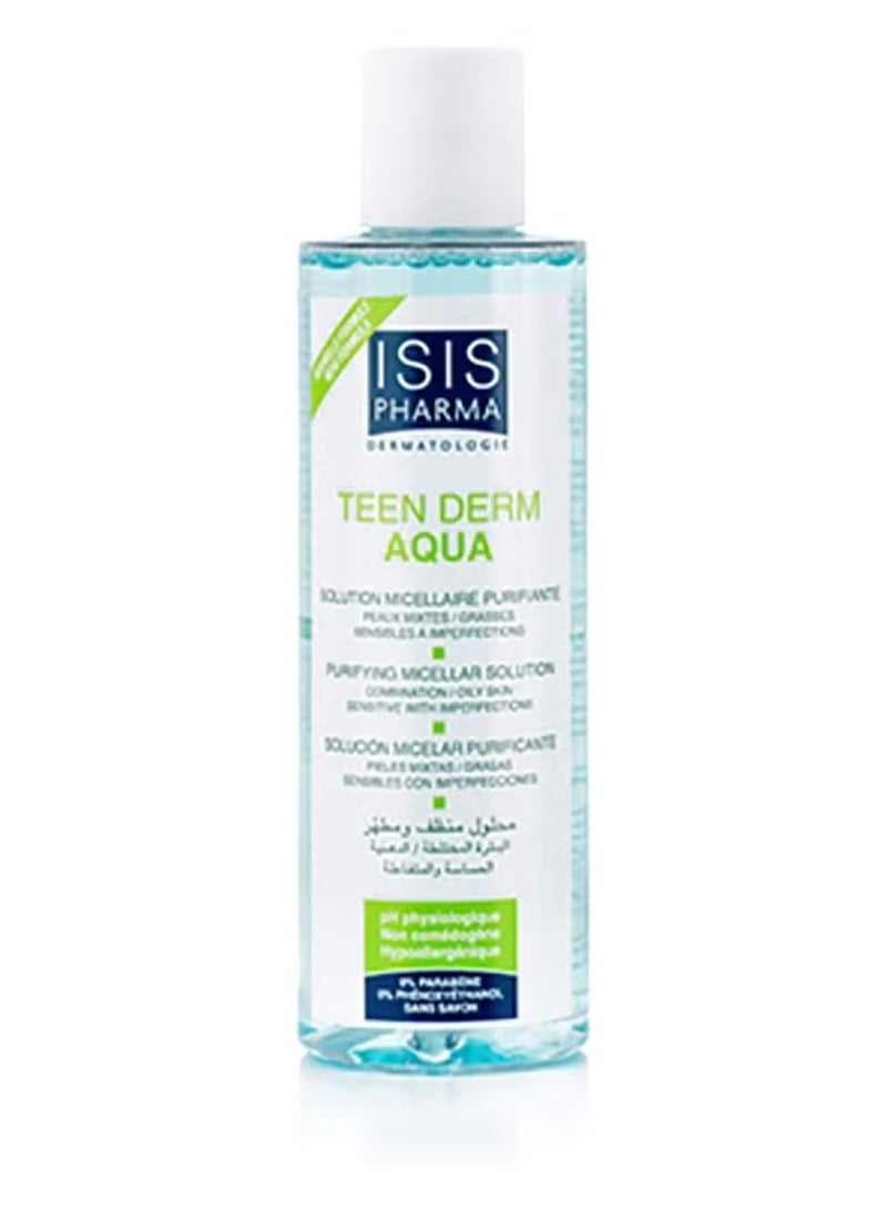 ISIS PHARMA IsisPharma - Make-up remover Teen Derm Aqua - Woman 200 ML