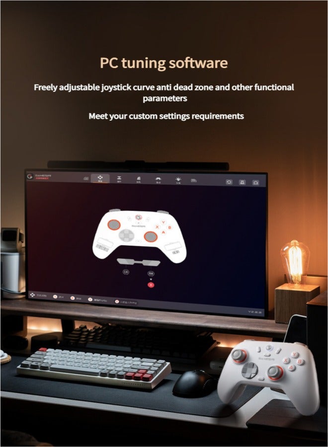 جيم سير GameSir ميغا تشيك دايستار 2نوفا 2لايت وحدة تحكم ألعاب لاسلكية للكمبيوتر ستيم هول ستك - Image 3