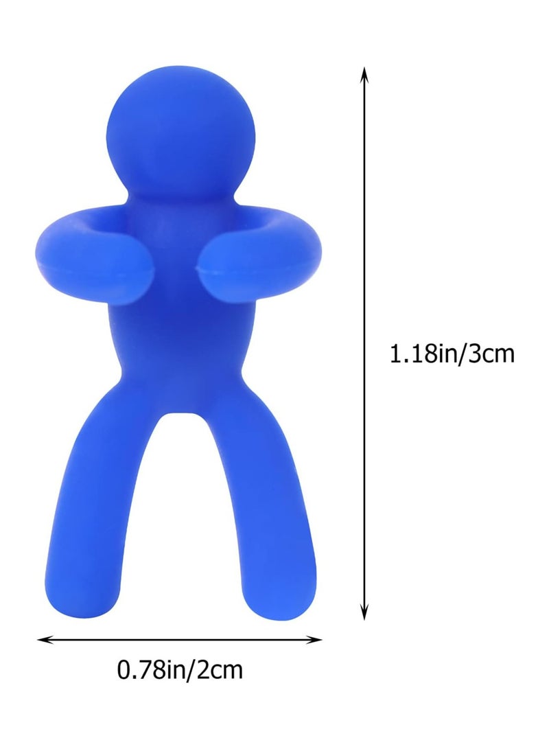 أوزيغالور 12 قطعة من علامات المشروبات السيليكونية - علامات زجاج النبيذ ولواصق الكوكتيل لزجاجات وأكواب البيرة - Image 4