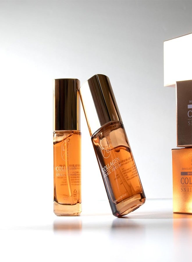 Licorne Snail Mucin & Collagen Repair Serum (1.35 fl oz) - Anti-Aging Korean Face Essence for Wrinkles & Firming - Hydrating Non-Sticky Gel for Elasticity & Glowing Glass Skin - Image 2