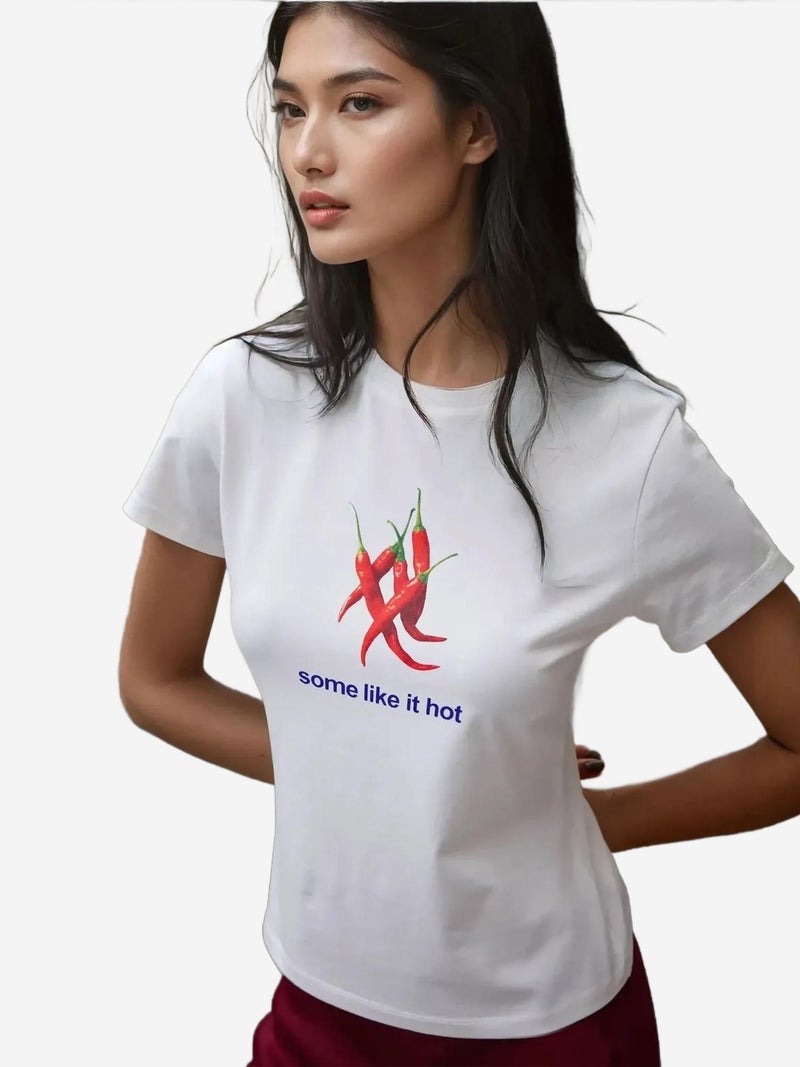HICCUP Crew Neck Printed Baby Tee - Image 3