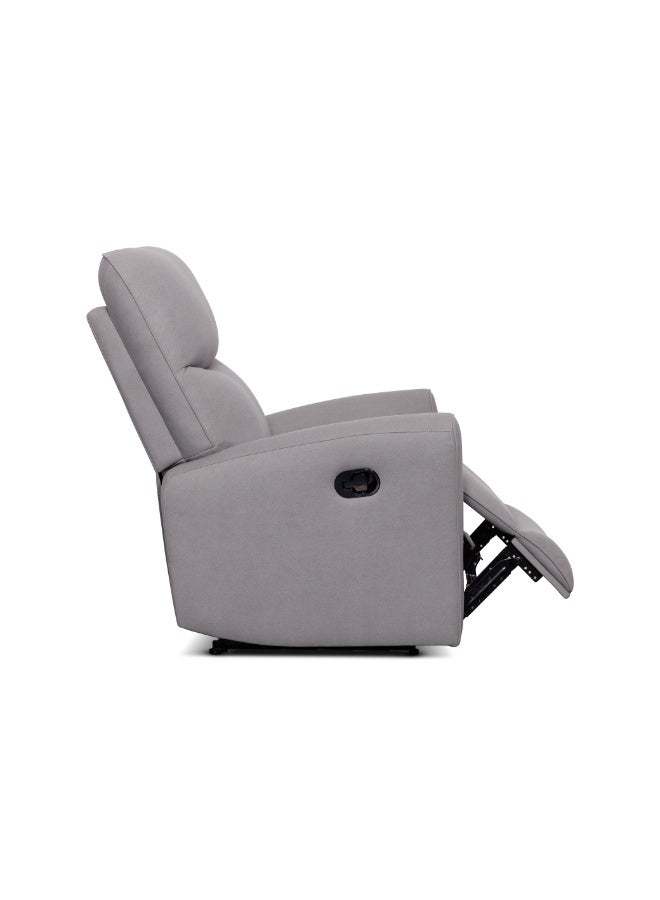 Rotai Grace Single Seater Manual Recliner Chair | Single Seater Recliner Sofa for Living Room & Home Comfort | Plush Cushioning, Smooth Recline & 2 Years Warranty (GREY) - Image 5