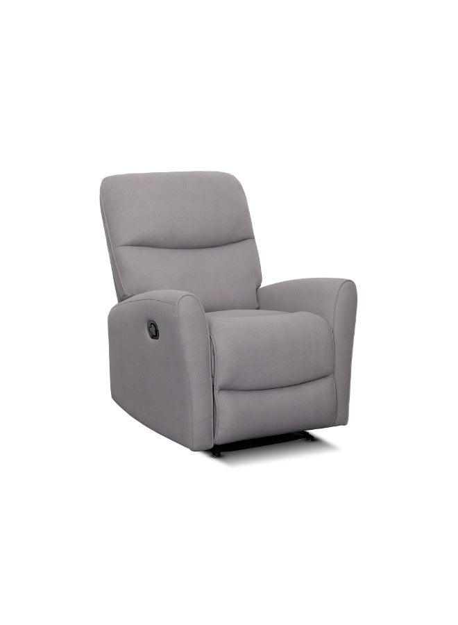 Rotai Grace Single Seater Manual Recliner Chair | Single Seater Recliner Sofa for Living Room & Home Comfort | Plush Cushioning, Smooth Recline & 2 Years Warranty (GREY) - Image 3