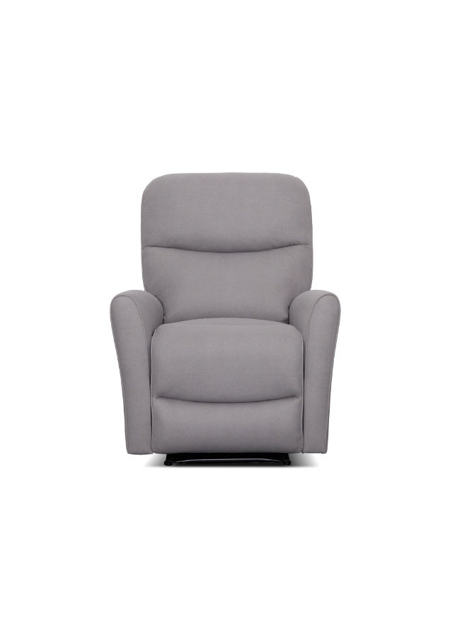 Rotai Grace Single Seater Manual Recliner Chair | Single Seater Recliner Sofa for Living Room & Home Comfort | Plush Cushioning, Smooth Recline & 2 Years Warranty (GREY) - Image 2