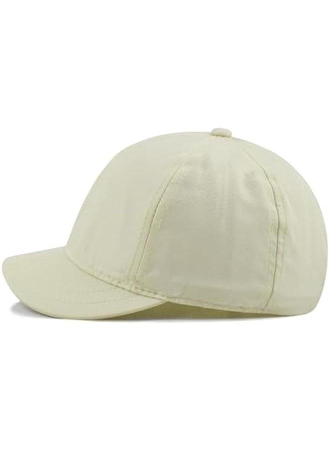Generic Fashion Short Brim Lightweight Quick Dry Baseball Cap Unconstructed Plain Low Profile Dad Hat for Men Women  - Image 5