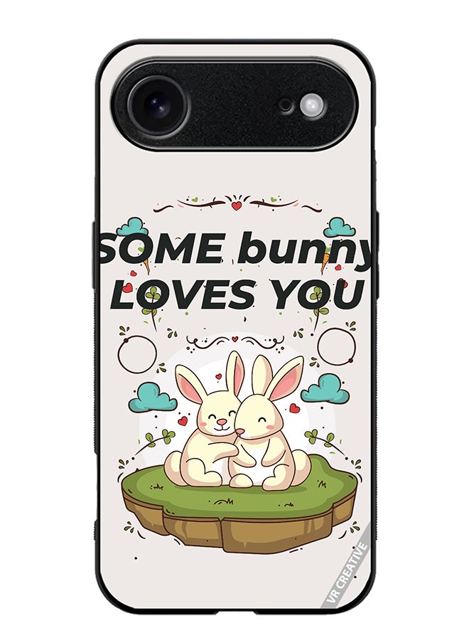 VR CREATIVE Protective Case Cover For Apple iPhone 17 Air Love Bunny Design Multicolour
