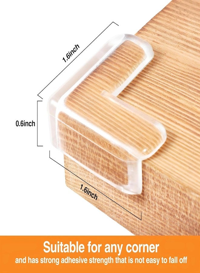 GOXIN Silicone Corner Protectors for Baby Safety - Transparent Self Adhesive Sharp Edge Guards for Furniture, Table & Beds | Baby Proofing & Child Safety for Kids & Toddlers (Pack of 12) - Image 2