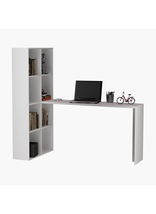 Home Box - Bianca Londrina Desk with 8 Cubes 135 x 149 x 69 cm - Image 1