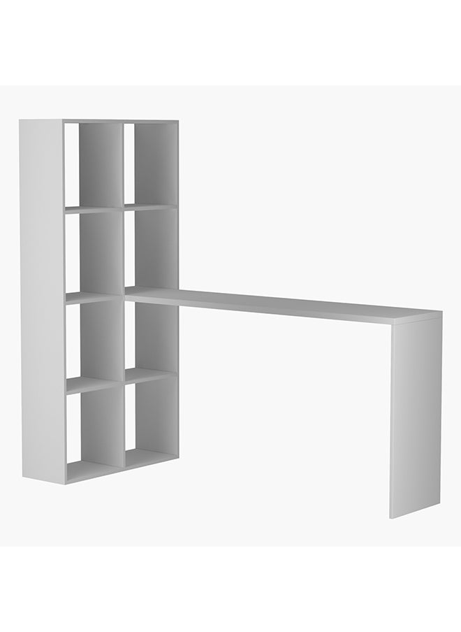 Home Box - Bianca Londrina Desk with 8 Cubes 135 x 149 x 69 cm - Image 1
